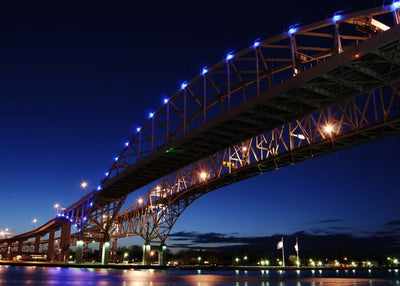 Gradski most plavo svetlo Default Title