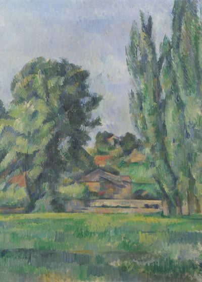 Paul Cezanne Landscape with Poplars Default Title