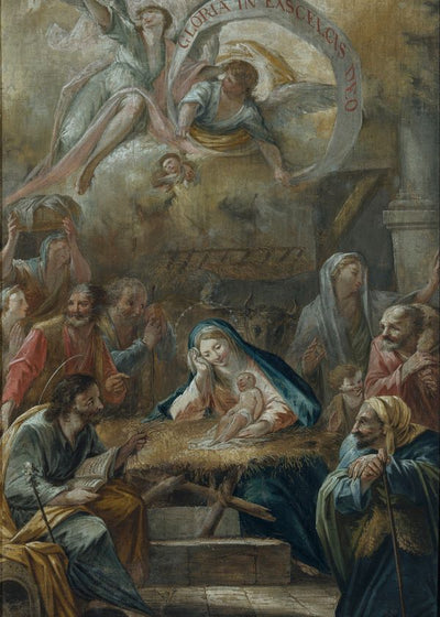 Duran Francesc Pla The birth of Jesus and the Adoration of the Shepherds Default Title