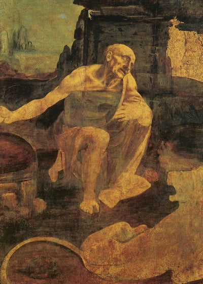 Leonardo Da Vinci St Jerome In The Wilderness Default Title