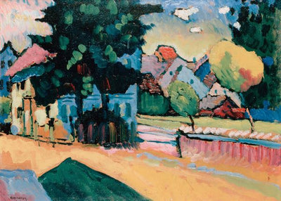 Kandinsky, Wassily, View of Murnau, 1908 Default Title