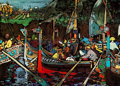 Wassily Kandinsky, Volga Song 1906 Default Title
