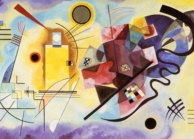 Wassily Kandinsky, Yellow Red Blue, 1925 Default Title