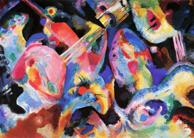 Wassily Kandinsky, Improvisation, Deluge, 1913 Default Title