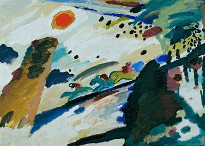 Wassily Kandinsky, Romantic Landscape Default Title