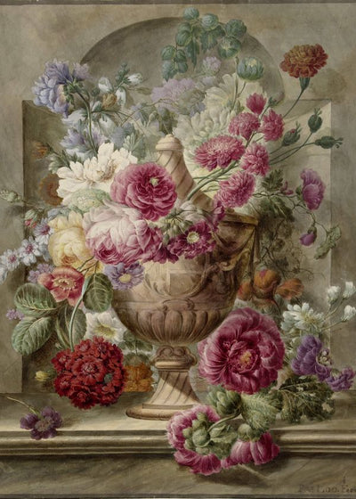 Loo Pieter van Vase with Flowers Default Title