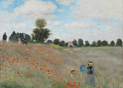 Claude Monet, Poppies Near Argenteuil, 1873 Default Title