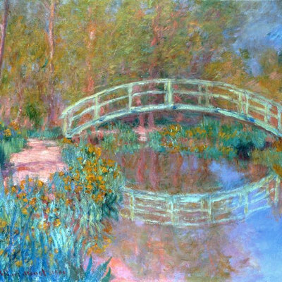 Claude Monet, The Japanese Bridge The Bridge In Monet's Garden, 1900 Default Title