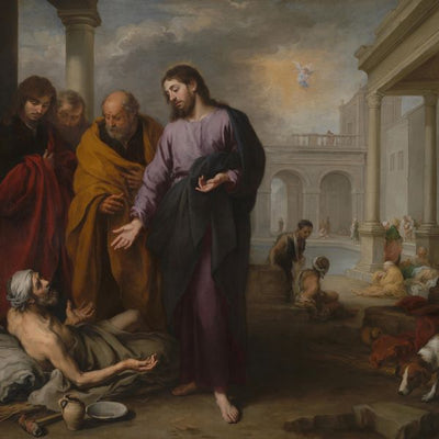 Bartolome Esteban Murillo, Christ healing the Paralytic at the Pool of Bethesda Default Title