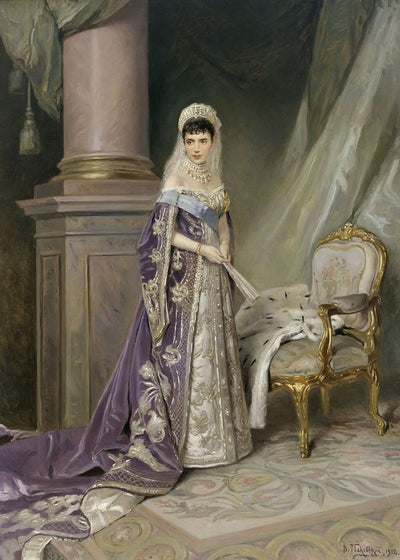 Konstantin Makovsky Portrait Of Empress Maria Fyodorovna Default Title