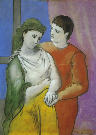 Pablo Picasso 1923 Les amoureux Default Title