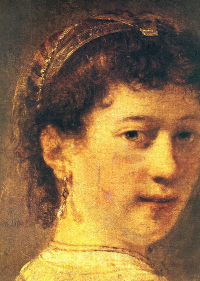 1636 Rembrandt Self portrait with Saskia or the Prodigal son Detail Saskia Default Title