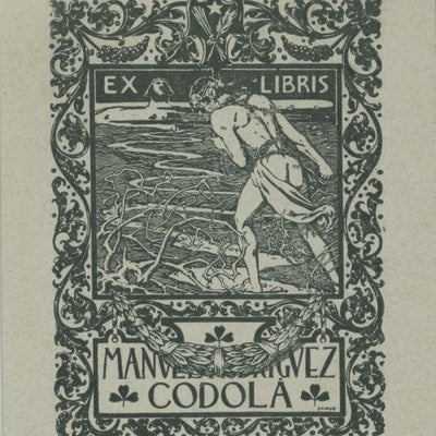 Triado, Josep, Ex Libris Manuel Rodriguez Codola Default Title