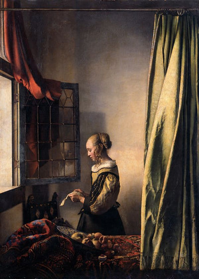 Jan Vermeer Van Delft Girl Reading A Letter At An Open Window Default Title