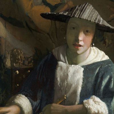 Jan Vermeer Van Delft, It Attributed To Vermeer. Girl With Flute Default Title