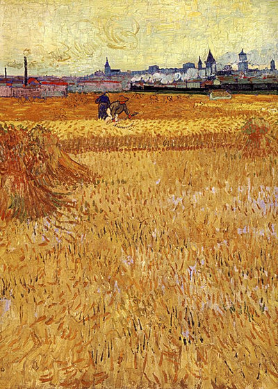 1888 Vincent Van Gogh Les Moissonneurs Default Title