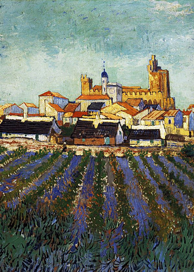 1888 Vincent Van Gogh Vue Des Saintes Maries De La Mer Default Title