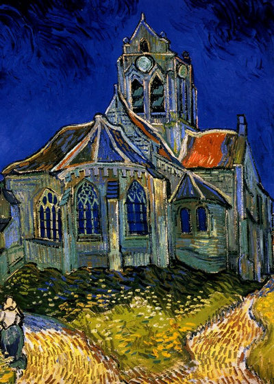 1890 Van Gogh The Church Of Auvers On Oise Default Title