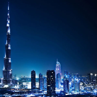 Ujedinjeni Arapski Emirati Burj Khalifa nocu Default Title