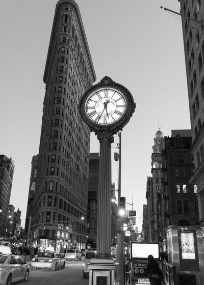 Njujork sat crno belo Default Title