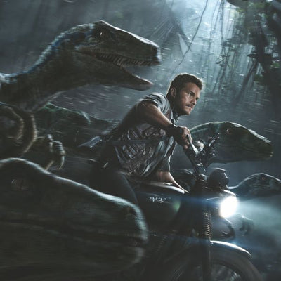 Jurassic World (2015) Chris Pratt i mrak Default Title