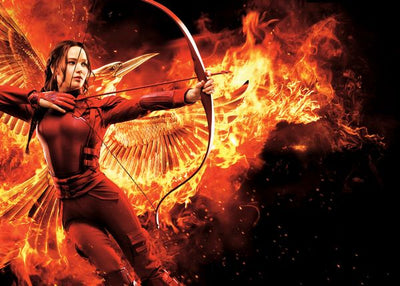 Hunger Games Katniss u plamenu Default Title