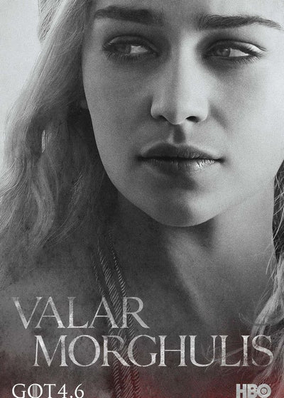Game of Thrones Daenerys Targaryen poster Default Title