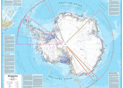 Mape Antartika politicka Default Title