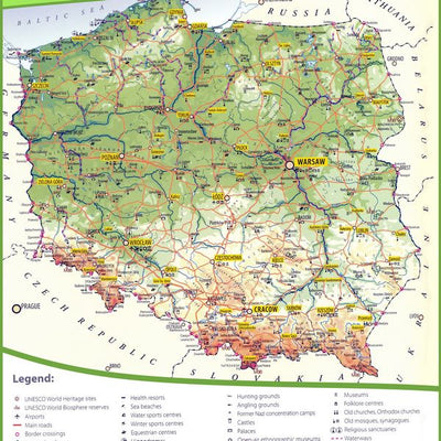 Mape Poljska turisticka Default Title