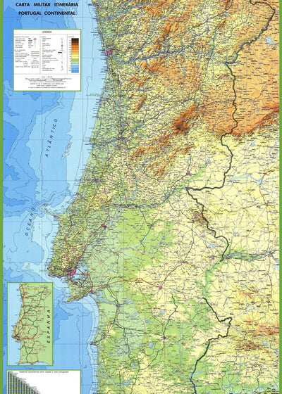 Mape Portugalija detaljna Default Title