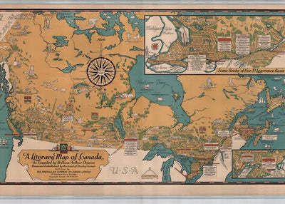 Mape Kanada i vodena povrsina Default Title