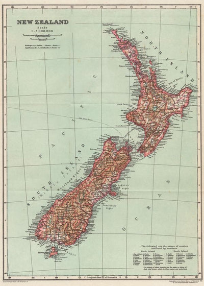 Anticke mape Novog Zelanda Default Title