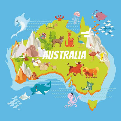 Decije mape Australija Default Title