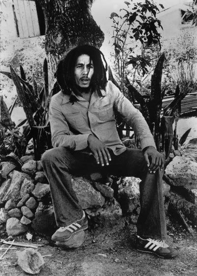 Bob Marley crno belo Default Title