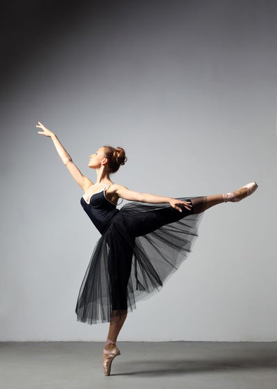 Baletski plesaci crna duza suknja Default Title