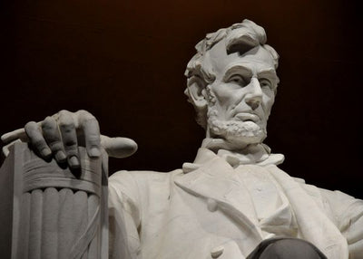 Abraham Lincoln statua crna pozadina Default Title