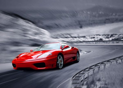 Ferrari crveni na putu Default Title