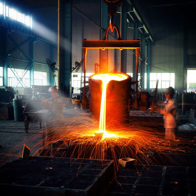 Metalurgija radnici i izlivanje Default Title