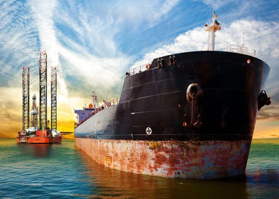 Naftna industrija veliki brod Default Title
