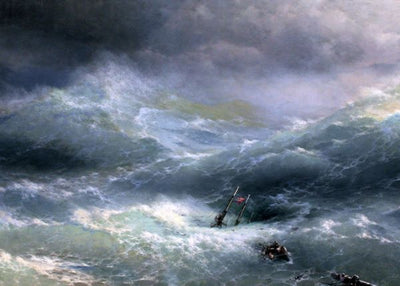 Ivan Aivazovsky, The Wave Default Title