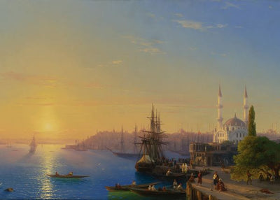 Ivan Aivazovsky, View of Constantinople and the Bosphorus Default Title