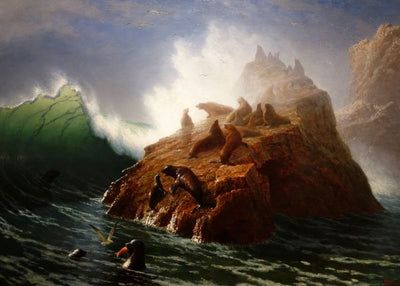 Albert Bierstadt,  Seal Rock Default Title