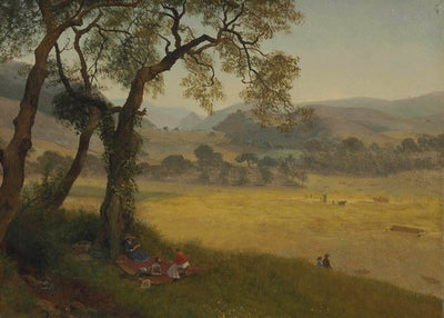 Albert Bierstadt, A golden summer day near Oakland Default Title