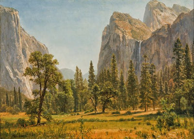 Albert Bierstadt, Bridal Veil Falls, Yosemite Valley, California Default Title