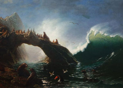 Albert Bierstadt, Farallon Island 1887 Default Title
