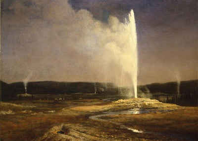Albert Bierstadt, Geysers in Yellowstone Default Title