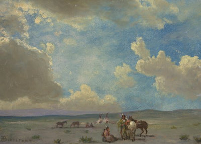 Albert Bierstadt, Indian Encampment Default Title