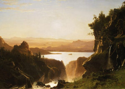 Albert Bierstadt, Island Lake, Wind River Range, Wyoming Default Title