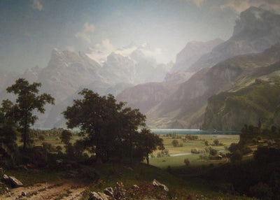 Albert Bierstadt, Lake Lucerne 1858 Default Title