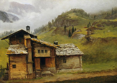 Albert Bierstadt, Mountain House Default Title
